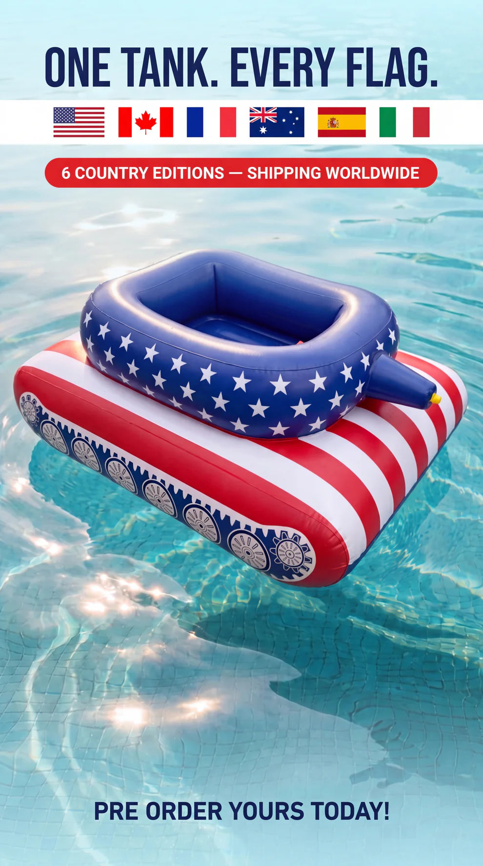 Floatable Pool Tanks